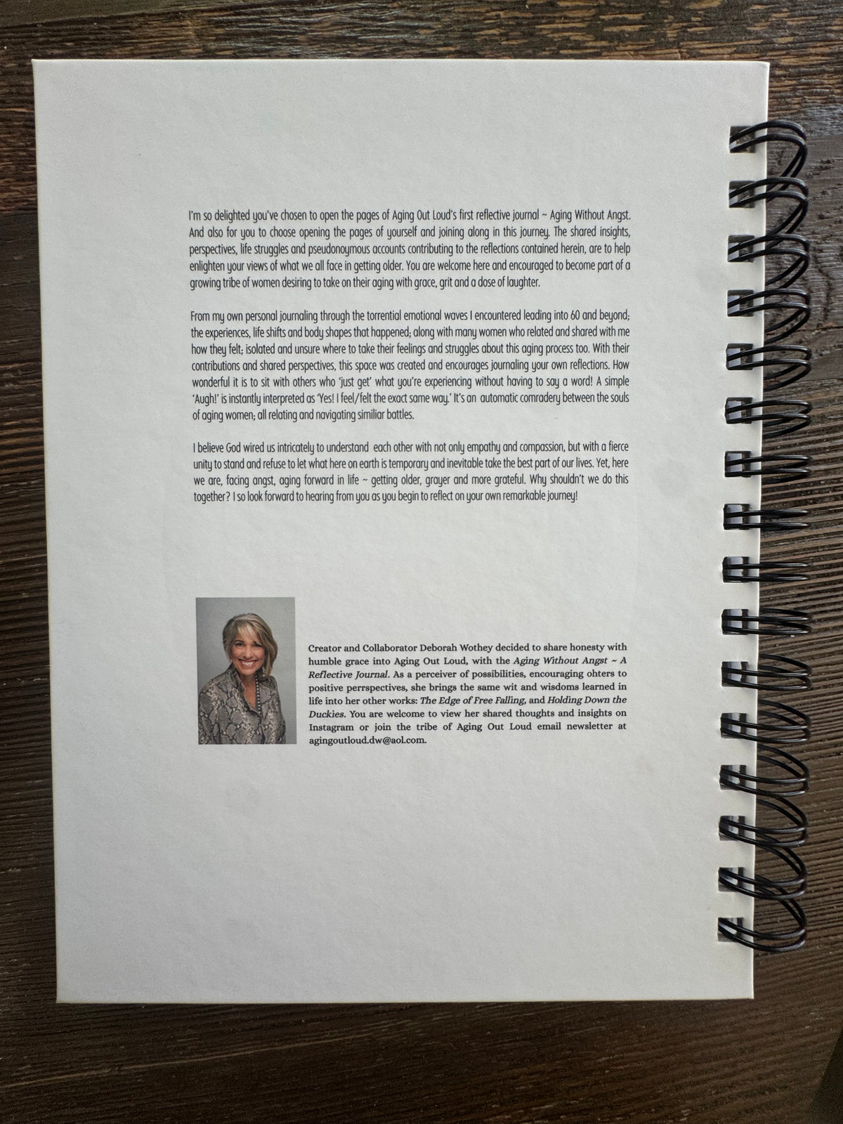 Aging without Angst ~ A Reflective Journal